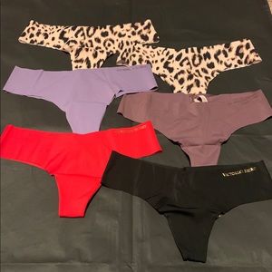 VICTORIAS SECRET Sexy Illusions No Show Thong XS